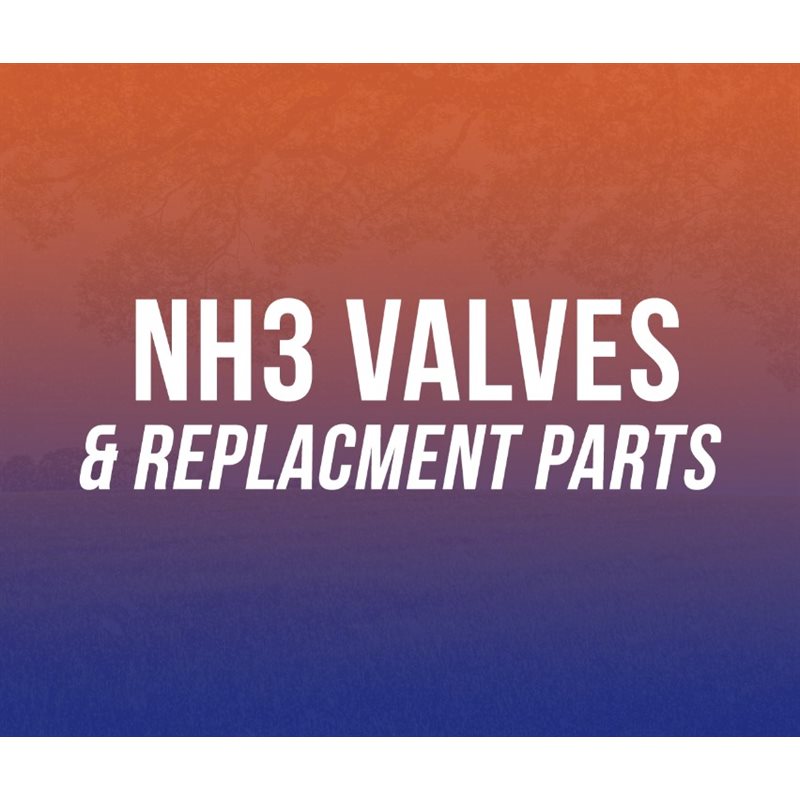 NH3 Valves and replacement parts