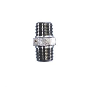 3 / 8" Hex Nipple - Stainless Steel