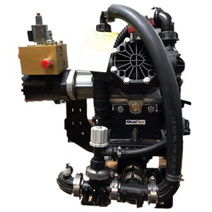 Complete PR17 Diaphragm Pump with Hydraulic Motor and PWM Valve - Riser Mount